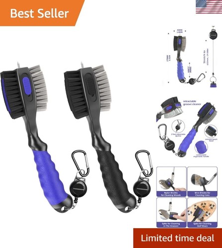 Pack golf club brushes and - pack,