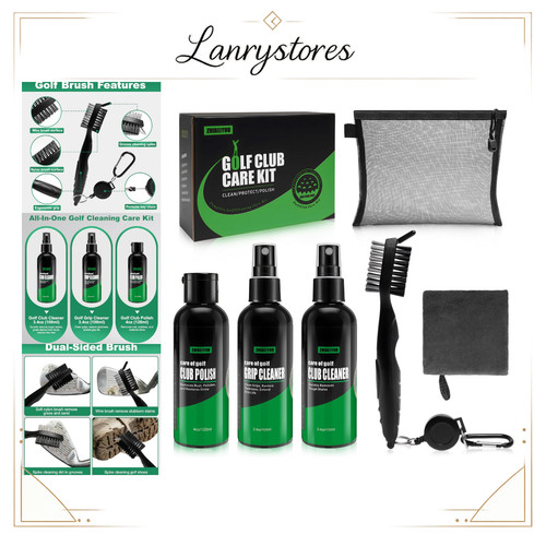 Golf club cleaning kit grip - kit,