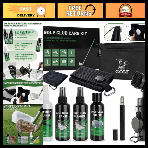 Golf club cleaning - golf,