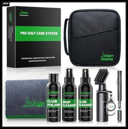 Golf club cleaning kit grip - kit,
