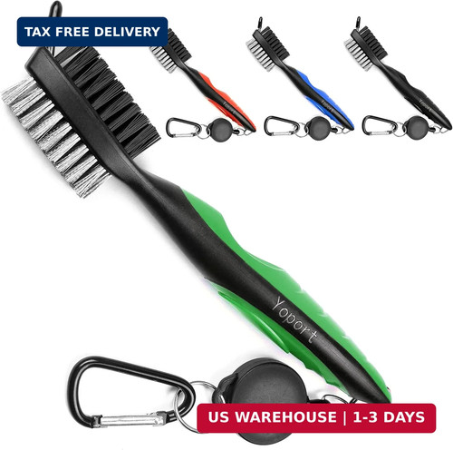 Golf club brush and - golf,