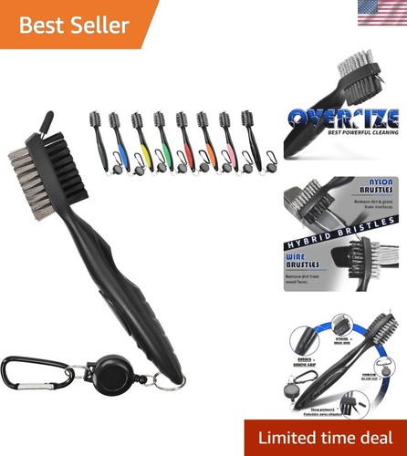 Golf club brush groove - club,