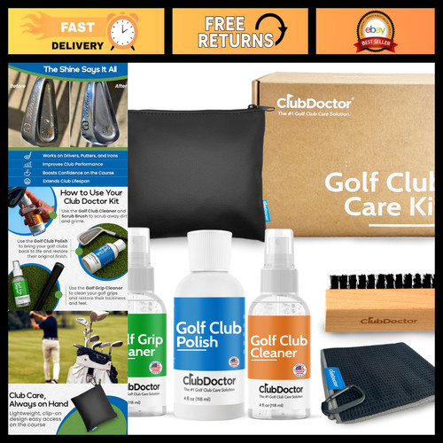 Golf club care kit - care, clean